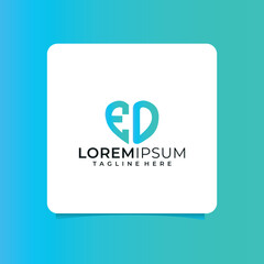 eo letter design for logo and icon.az typography for technology, business and real estate brand.az monogram logo.vector