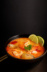 Tom Yum kung Spicy Thai soup