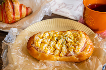 コーンマヨネーズパン