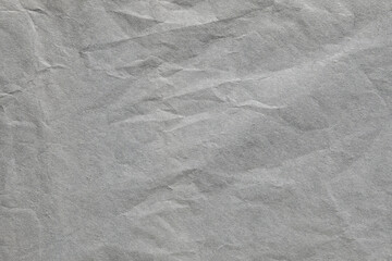 Old crumpled grey paper background texture