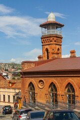 Fototapeta na wymiar Historical Juma-Jami Mosque in the Old City of Tbilisi. Georgia country