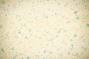 snowflakes on paper texture