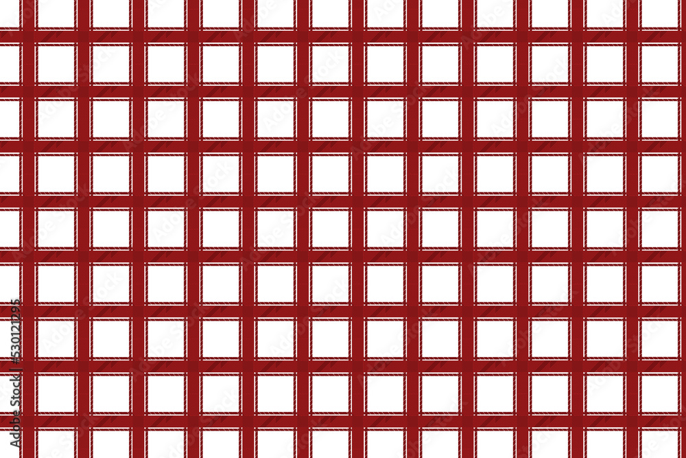 Poster beautiful plaid pattern vector for clothes and fabrics. seamless tartan pattern background with red 