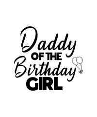 Birthday Girl Svg Bundle, Birthday svg, Mom Dad Bro Sis Of The Birthday Girl Svg, Birthday shirt svg, Matching Birthday T-Shirts, Family Svg