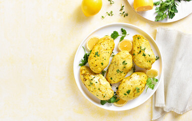 Baked turmeric chicken breast