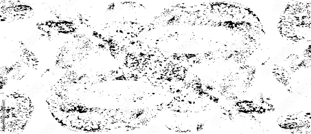 Aufkleber small uneven spots and particles of debris. abstract vector texture. distressed uneven background. g