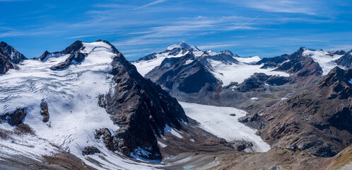 Sölden Gletscher im Sommer
