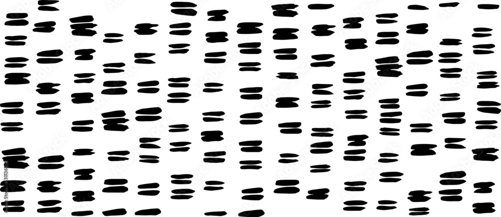 Aufkleber small uneven spots and particles of debris. abstract vector texture. distressed uneven background. g