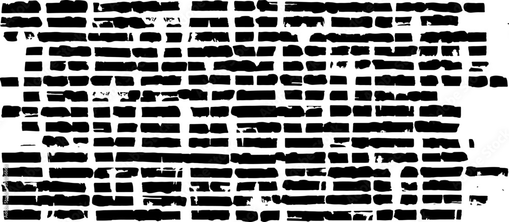 Poster rough, irregular texture composed of monochrome geometric elements. overlay distressed grunge backgr