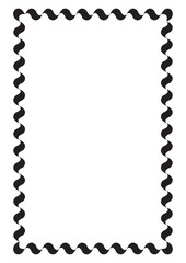 Vector Page border A4 design for project.