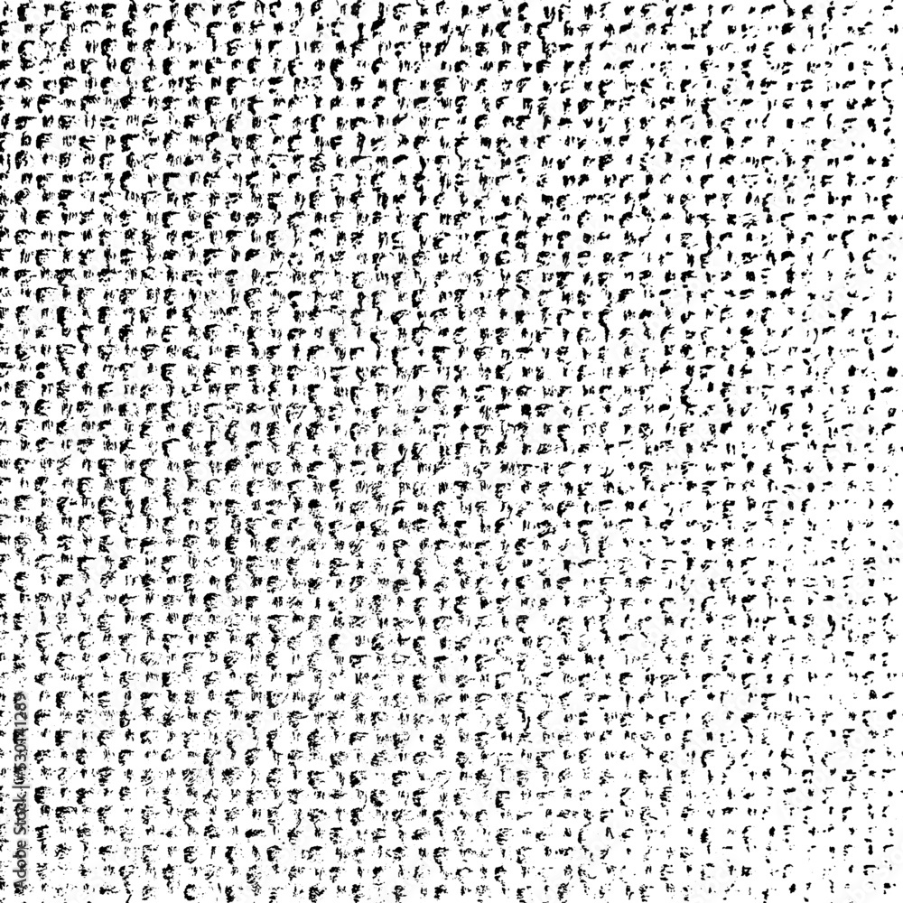 Poster vector fabric texture. distressed of weaving fabric. grunge background. abstract halftone vector ill