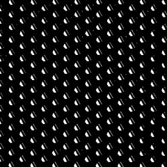 Rough, irregular texture composed of monochrome geometric elements. Overlay distressed grunge background. Abstract vector illustration. Isolated on white background. EPS10