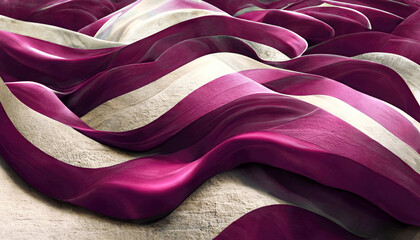 Abstract purple organic panorama wallpaper background illustration