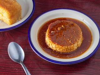 caramel dessert