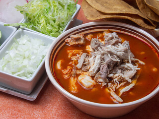 mexican food pozole, different types