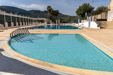 swimming pool in the resort