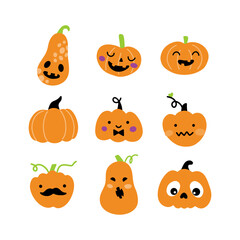 Halloween pumpkins