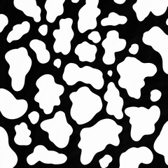 white spots on black background