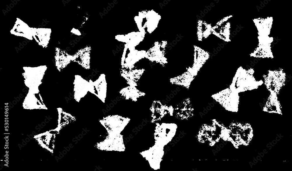 Poster monochrome texture composed of irregular graphic elements. distressed uneven grunge background. abst