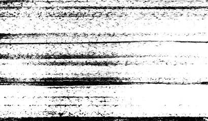 Monochrome texture composed of irregular graphic elements. Distressed uneven grunge background. Abstract vector illustration. Overlay for interesting effect and depth. Isolated on white background.