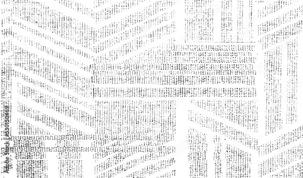 Poster vector fabric texture. distressed texture of weaving fabric. grunge background. abstract halftone ve