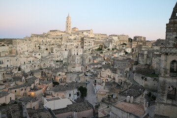 Fototapeta na wymiar Living in Matera, Italy