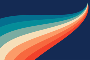 classic retro spectrum bright vintage styles stripes lines art background