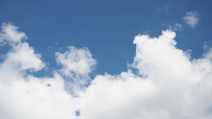 blue sky with clouds