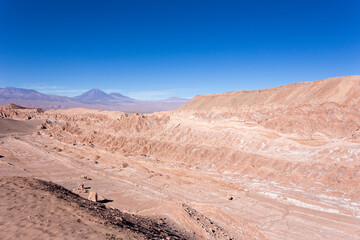 Fototapeta premium Landscape in mars valley