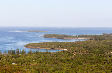 Fototapeta na wymiar View of Isle of Pines