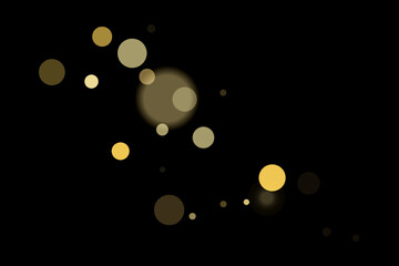 Gold glitter confetti, great design for any purpose. Party decor.