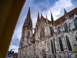 Fototapeta premium Church in Regensburg