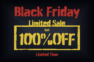 100 one hundred Percent sale frame vector grunge. icon business