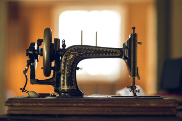 Old sewing machine