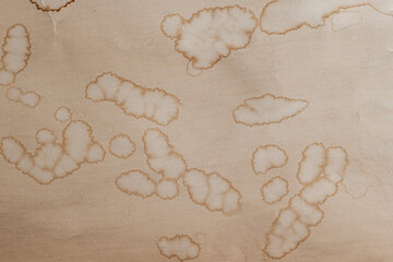 Texture of old moldy paper with dirt stains, vintage background