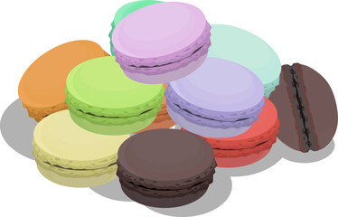 かわいいマカロン