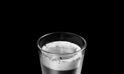 Burning Candle on dark background, RIP concept