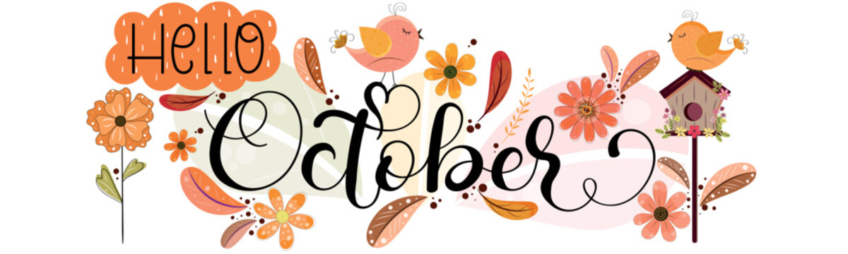 Welcome October" Images – Browse 83 Stock Photos, Vectors, and Video |  Adobe Stock