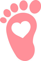 happy mothers day greeting card template, stylized symbol of mom and baby, Pregnancy Logo Design Template Inspiration, Isolate individual PNG objects.