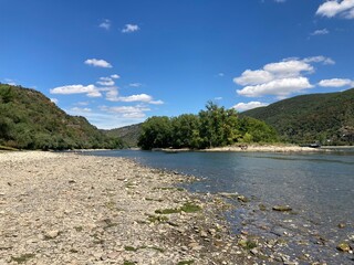 River Rhein, Rheinvalley near Bacharach