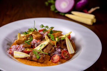 Typical dishes from Arequipa, Peru