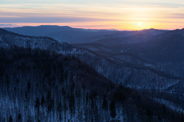 Mala Fatra and Ziar mountain ranges, Slovakia.