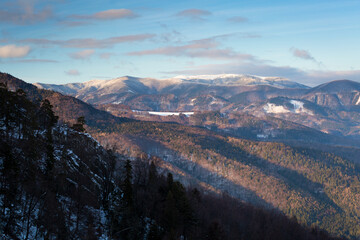 Mala Fatra mountain range in Slovakia.