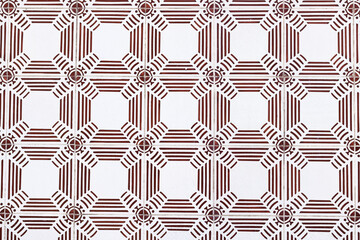 Mosaic of tiles squared 