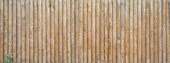 Rustic wooden fence, with beautiful grain, detail.