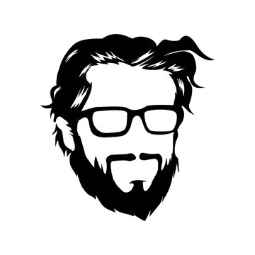 face with glasses