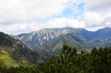 Fototapeta na wymiar tatras mountains, ornak