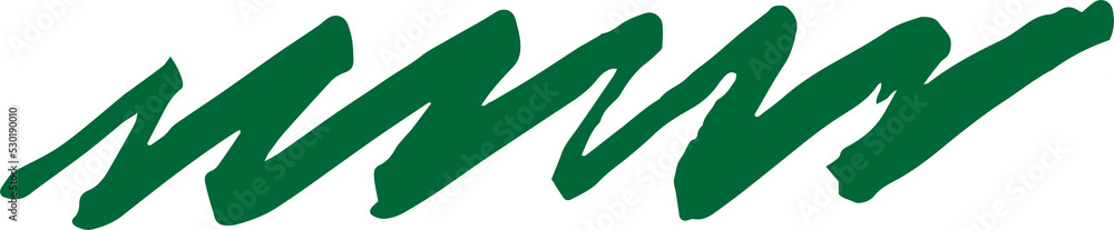 Poster artistic line brush stroke design element