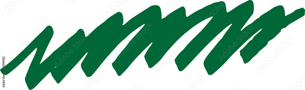 Poster artistic line brush stroke design element