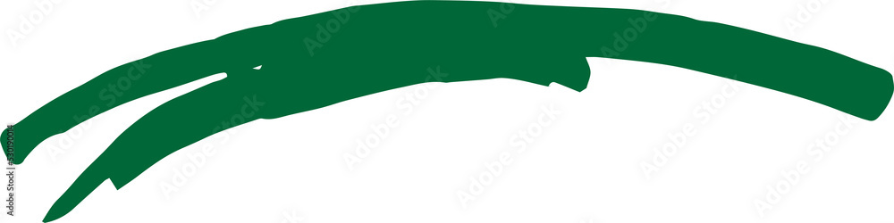 Poster artistic line brush stroke design element
